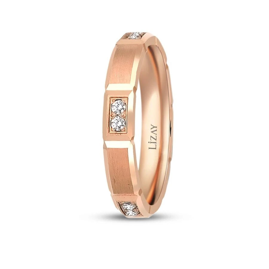 Roségold Ehering