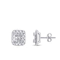 0.36 ct. Diamant Baguette Ohrringe