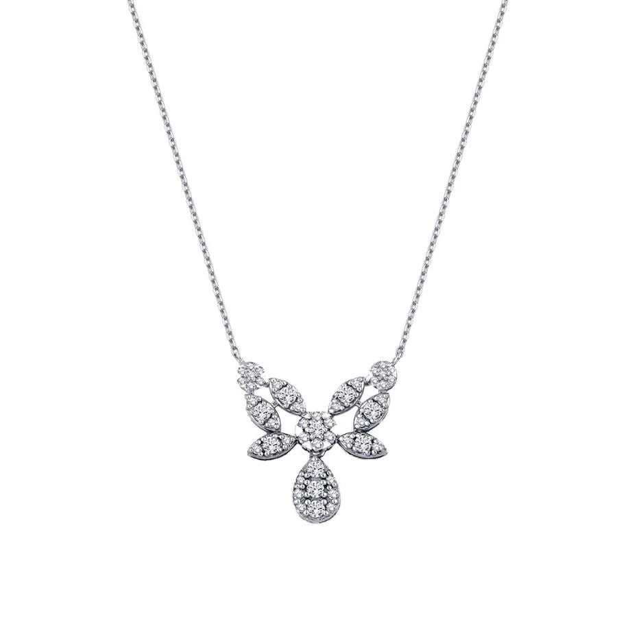 0.37 ct. Diamant Trend Halskette