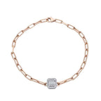 0.17 ct. Diamant Baguette Armband