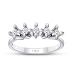 0.40 ct. Diamant Fünf-Stein Ring