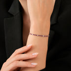 3.92 ct. Diamant Rubin Armband