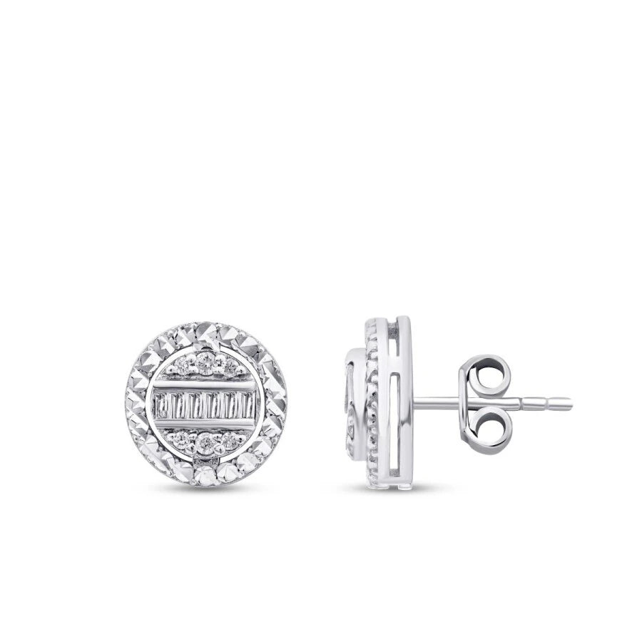 0.39 Karat Diamant Baguette Set