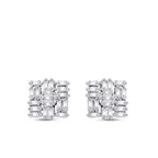 0.87 ct. Diamant Baguette Ohrringe
