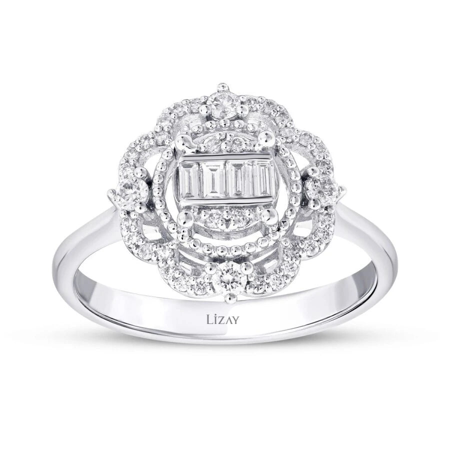 2.13 Karat Diamant Baguette Set