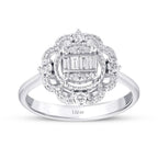 2.13 Karat Diamant Baguette Set