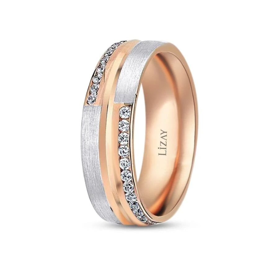 Roségold Ehering