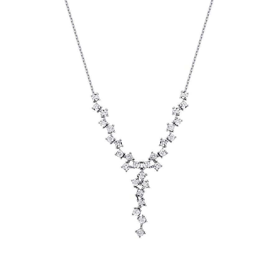 0.09 ct. Diamant Halskette