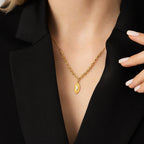 Goldene Nordstern Ketten Halskette