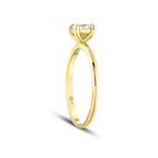 0.50 ct. Diamant Prinzessin Solitär Verlobungsring