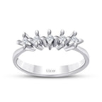 0.15 ct. Diamant Fünf-Stein Ring