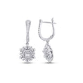 0.73 ct. Diamant Baguette Ohrringe