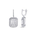 1.62 ct. Diamant Baguette Ohrringe