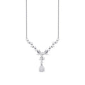 0.54 ct. Diamant Tropfen Trend Halskette