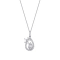 0.36 ct. Diamant Baguette Halskette
