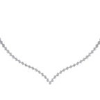 Gold Baguette Design Halskette