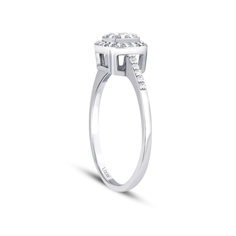 0.21 ct. Diamant Trend Ring