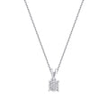 0.06 ct. Diamant Trend Solitär Halskette