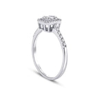 0.35 ct. Diamant Baguette Ring