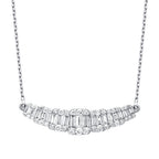 1.18 ct. Diamant Baguette Halskette