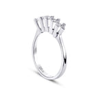 0.30 ct. Diamant Fünf-Stein Ring