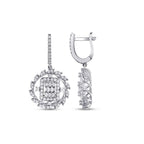 1.10 ct. Diamant Baguette Ohrringe