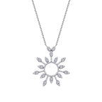 0.86 ct. Diamant Aurora Halskette