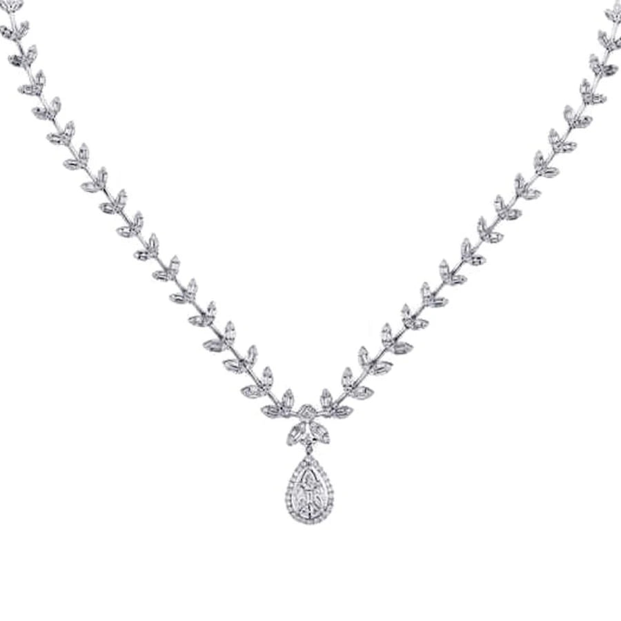 2.92 ct. Diamant Halskette