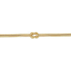 Gold Armband mit Knotenmotiv
