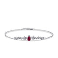 0.87 ct. Diamant Rubin Armband