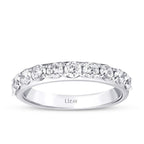 1.00 ct. Diamant Halb-Eternity Ring