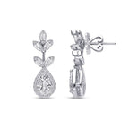 1.34 ct. Diamant Baguette Ohrringe
