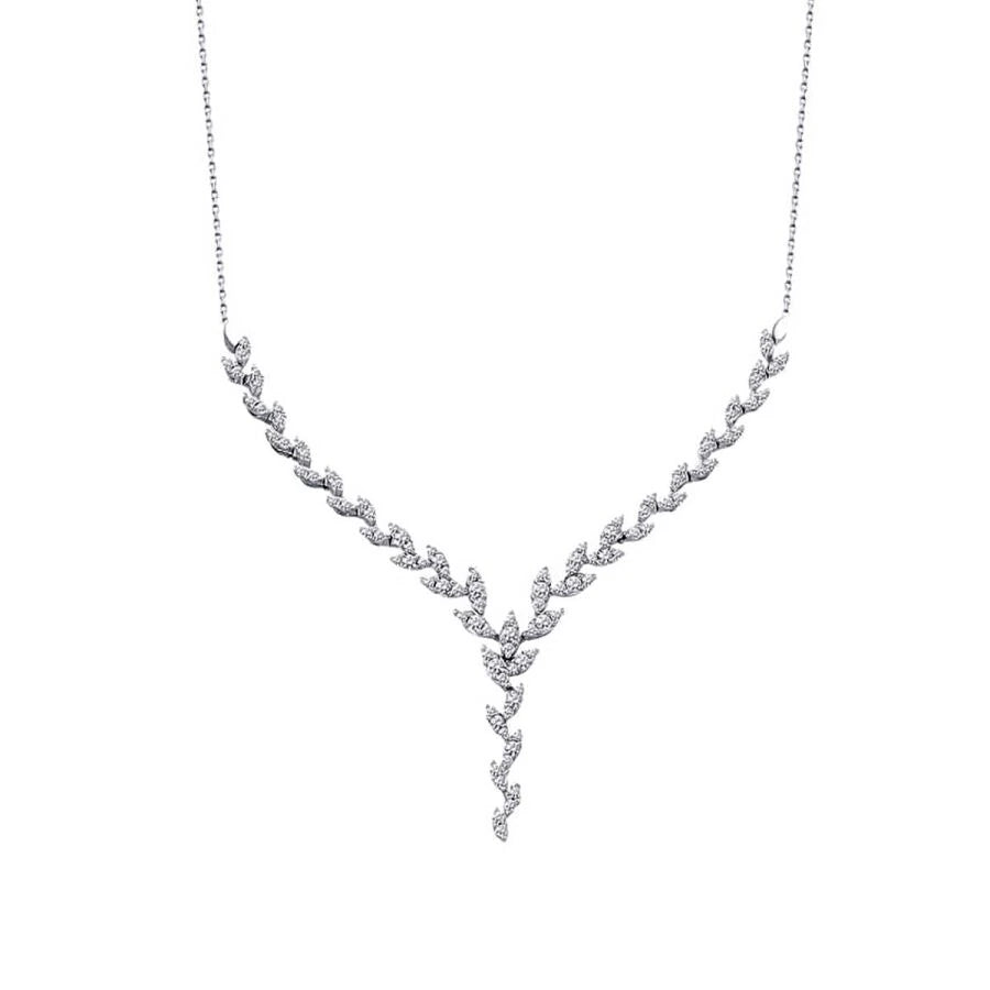 Gold Tennis Blätter Halskette