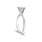 0.50 ct. Diamant Rund Solitär Verlobungsring