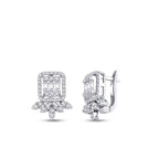 0.95 ct. Diamant Baguette Ohrringe