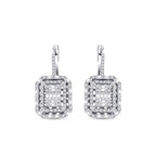 1.16 ct. Diamant Baguette Ohrringe