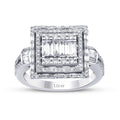 0.91 ct. Diamant Baguette Ring