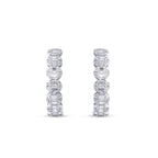 1.01 ct. Diamant Baguette Ohrringe