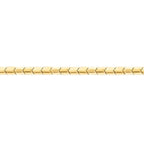 Gold Herren Armband mit Fischgrätenkette