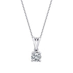 0.30 ct. Diamant Solitär Halskette