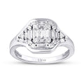0.40 ct. Diamant Baguette Ring