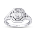 0.40 ct. Diamant Baguette Ring