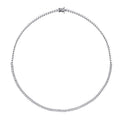 6.87 ct. Diamant Tennis Halskette