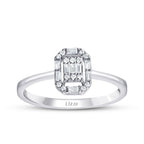 0.61 Karat Diamant Baguette Set