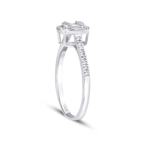 0.30 ct. Diamant Baguette Ring