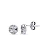 0.16 ct. Diamant Rund Ohrringe