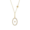 0.38 ct. Diamant Unsichtbare Halskette