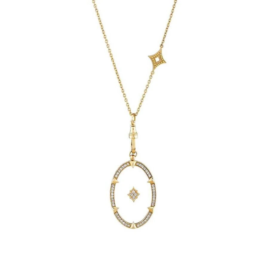 0.38 ct. Diamant Unsichtbare Halskette