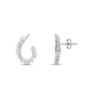 1.12 ct. Diamant Baguette Ohrringe