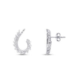 1.12 ct. Diamant Baguette Ohrringe